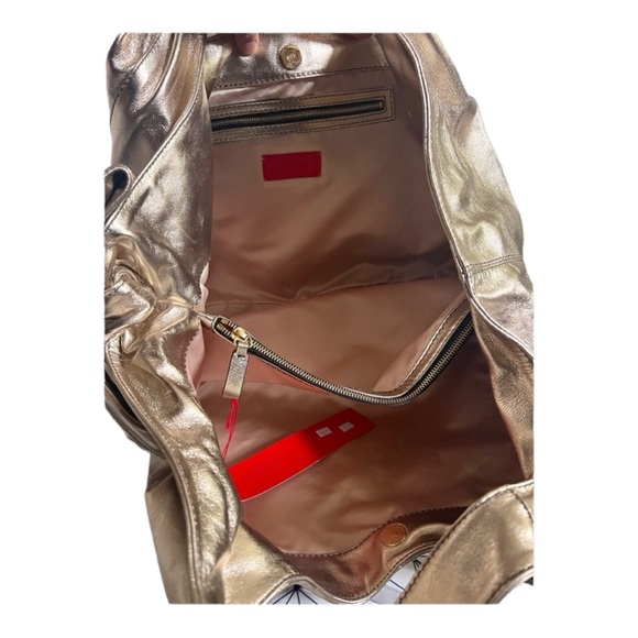 RARE NWT Valentino Garavani w/ Swarovski Crystals Nuage Bow Leather Hobo Bag - Picture 11 of 13